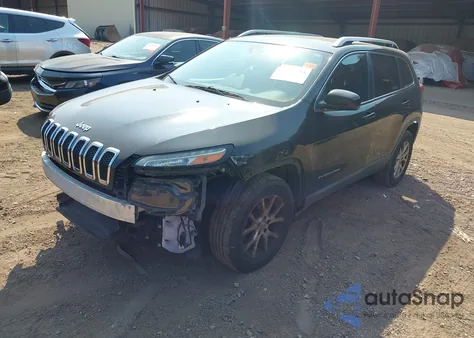 2015 Jeep Cherokee Latitude из США, поврежденный, VIN 1C4PJMCB6FW614721